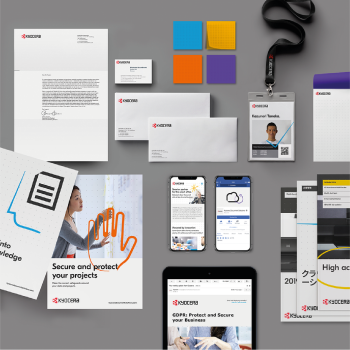 New Visual Identity Kyocera's visual identity